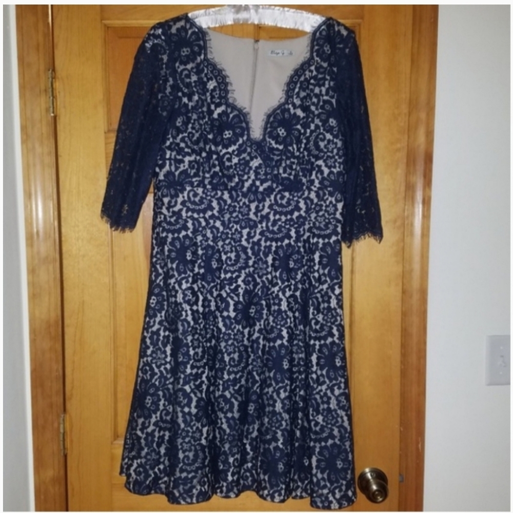 Eliza J Lace dress